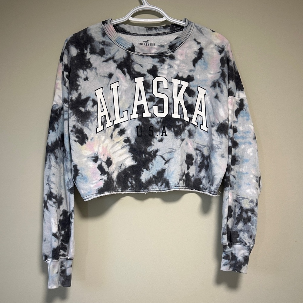 Hollister Women's Tie-Dye Sweatshirt